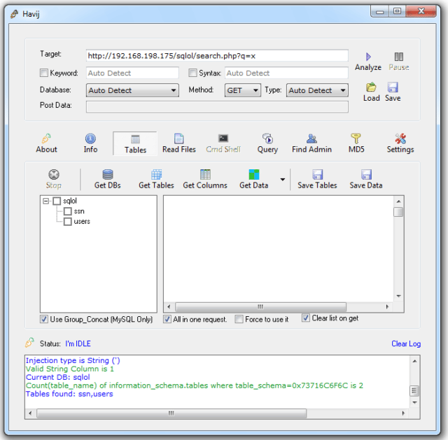 Havij Download - Advanced Automated SQL Injection Tool