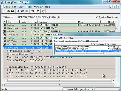 SnoopyPro - Windows USB Sniffer Tool