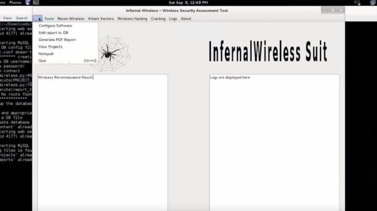 Infernal Twin - Automatic Wifi Hacking Tool
