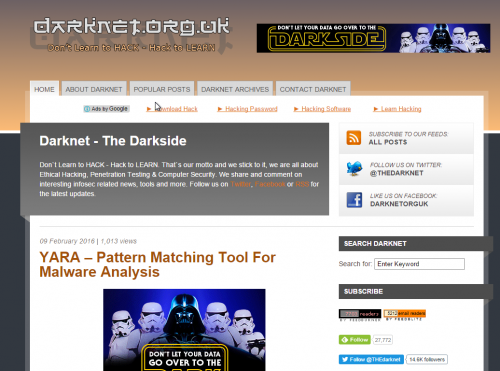 Darknet Site - 2010