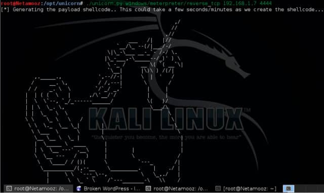 Unicorn - PowerShell Downgrade Attack