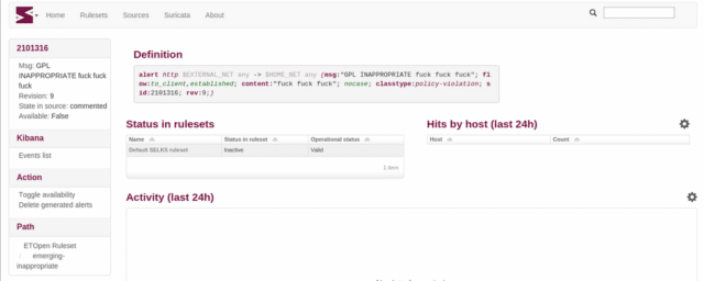 Emerging Threats ETOpen - Anti-malware IDS IPS Ruleset