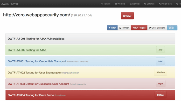 OWASP OWTF - Offensive Web Testing Framework