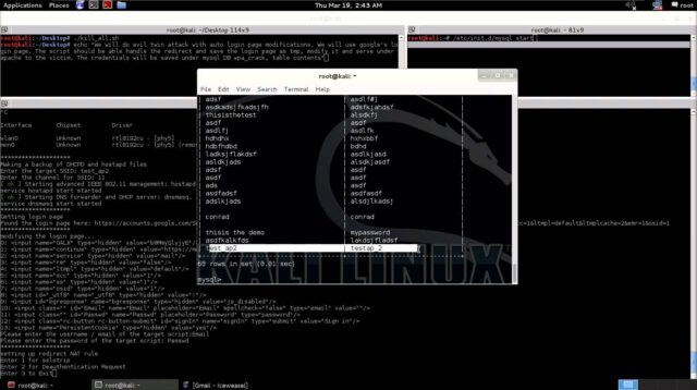 Infernal Twin - Automated Wireless Hacking Suite