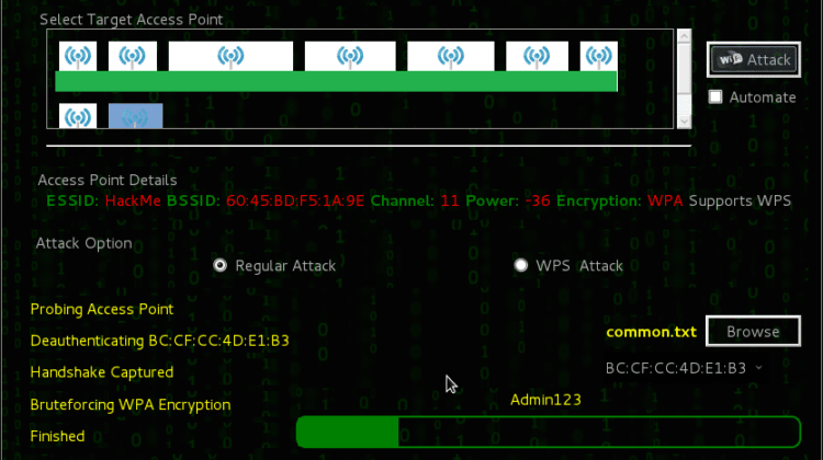 Fern Wifi Cracker - Wireless Security Auditing Tool
