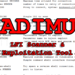 Kadimus - LFI Scanner & Exploitation Tool