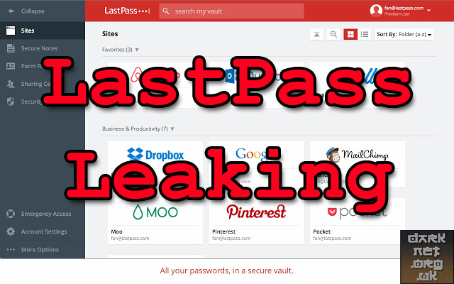 LastPass Hacked - Leaking Passwords Via Chrome Extension