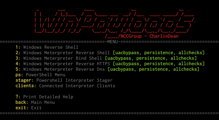 Winpayloads - Undetectable Windows Payload Generation