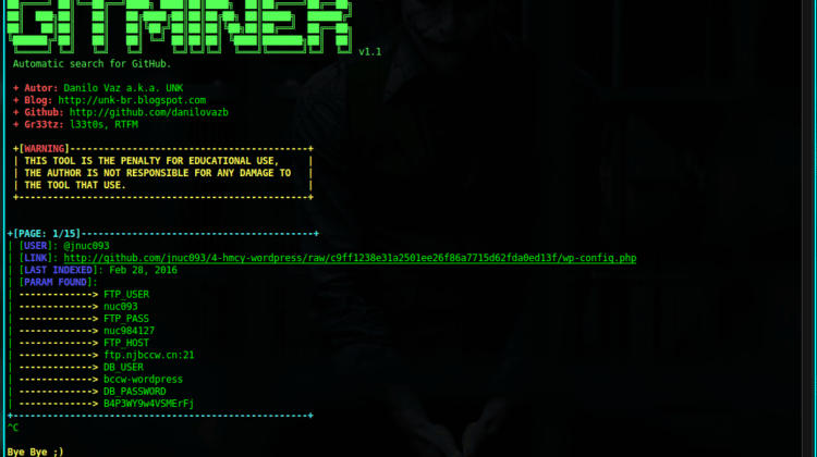 GitMiner - Advanced Tool For Mining Github