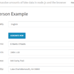 faker.js - Tool To Generate Fake Data