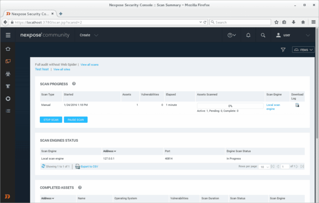 Rapid7 Nexpose Community Edition - Free Vulnerability Scanner