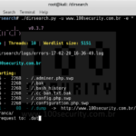 dirsearch - Website Directory Scanner For Files & Structure