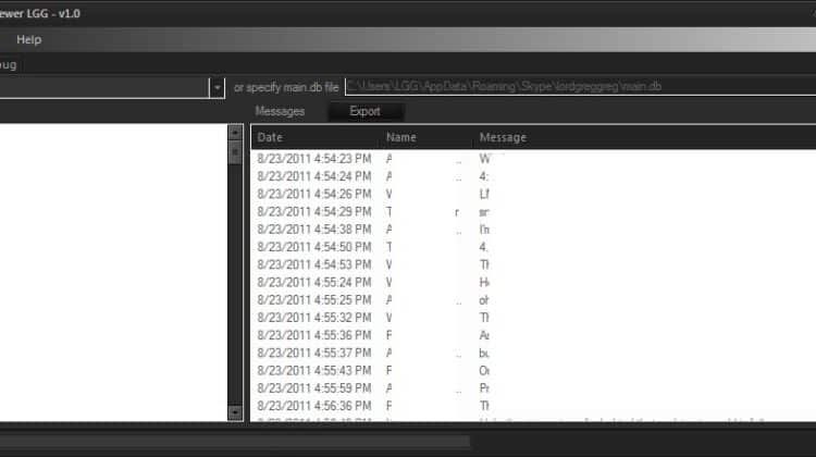 Skype Log Viewer Download - View Logs on Windows