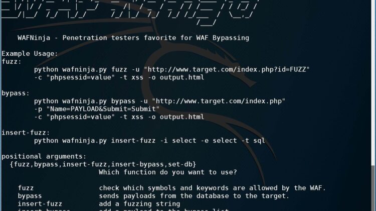 WAFNinja - Web Application Firewall Attack Tool - WAF Bypass