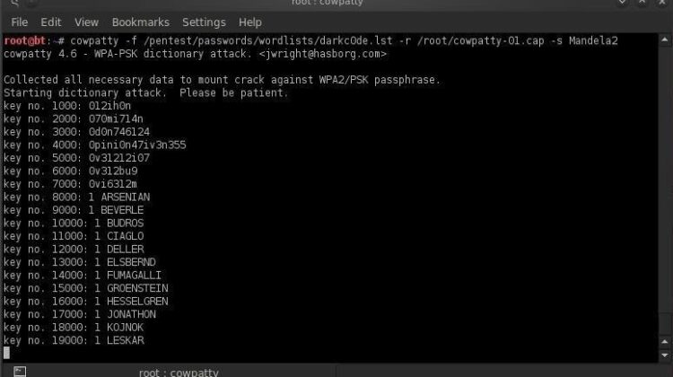 coWPAtty Download - Audit Pre-shared WPA Keys