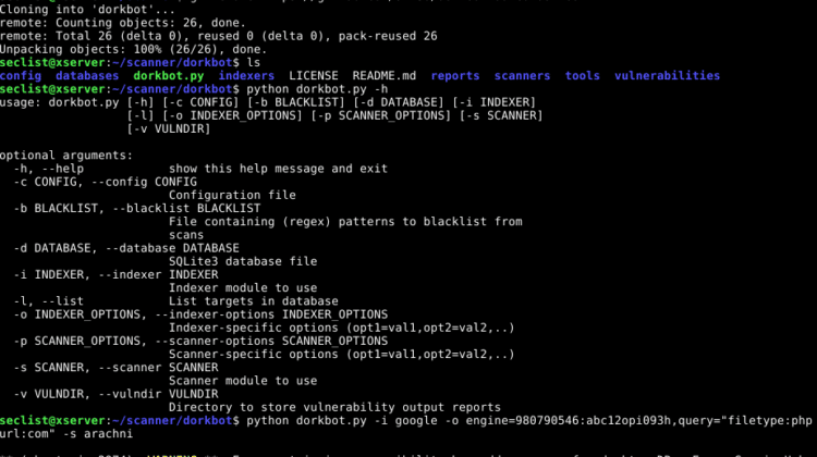 dorkbot - Command-Line Tool For Google Dorking