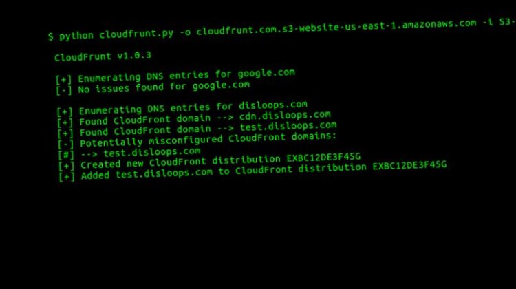 CloudFrunt - Identify Misconfigured CloudFront Domains