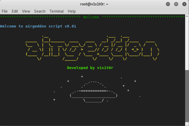airgeddon - Wireless Security Auditing Script