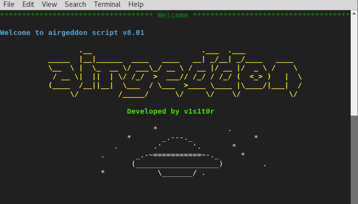 airgeddon - Wireless Security Auditing Script