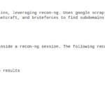 Enumall - Subdomain Discovery Using Recon-ng & AltDNS