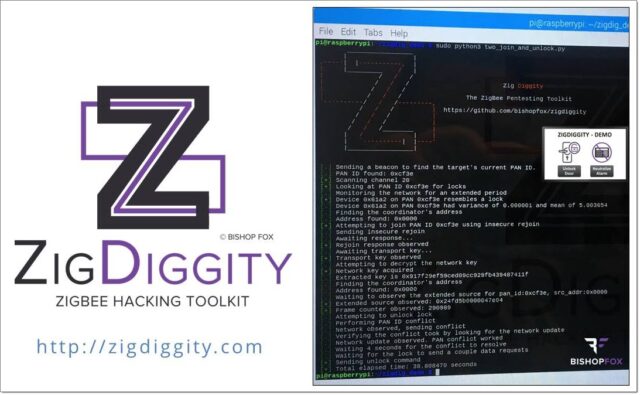ZigDiggity - ZigBee Hacking Toolkit
