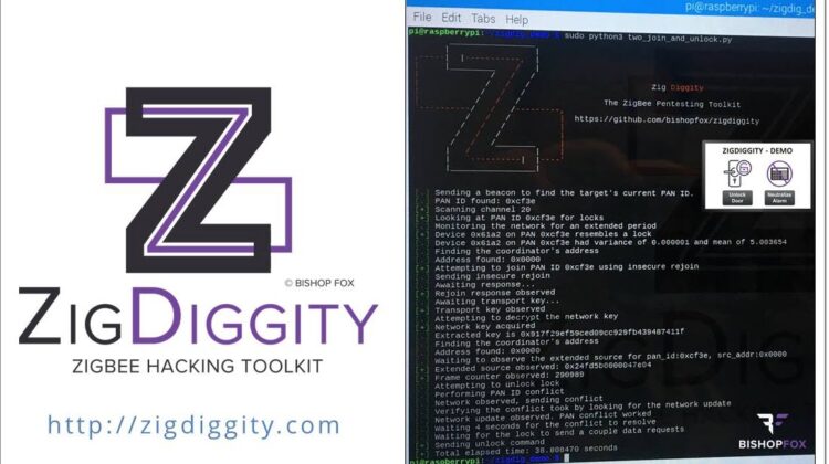 ZigDiggity - ZigBee Hacking Toolkit