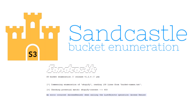 Sandcastle - AWS S3 Bucket Enumeration Tool