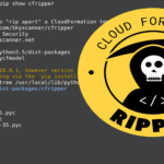CFRipper - CloudFormation Security Scanning & Audit Tool
