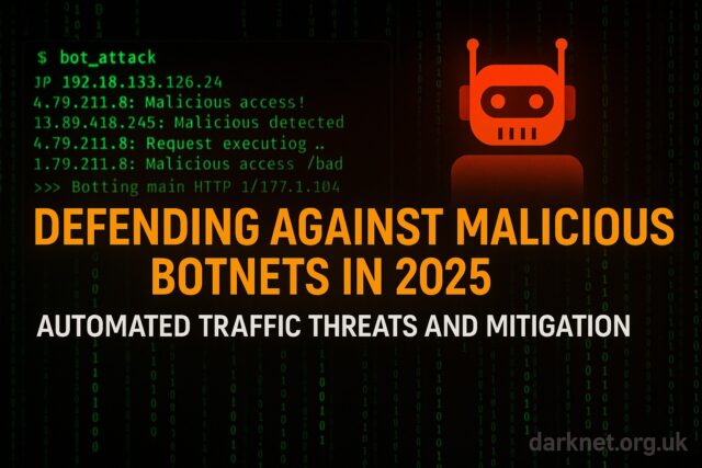 Defending Against Malicious Botnets in 2025 Automated Traffic Threats and Mitigation