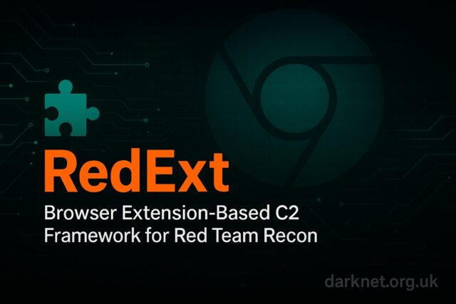 RedExt - Browser Extension-Based C2 Framework for Red Team Recon