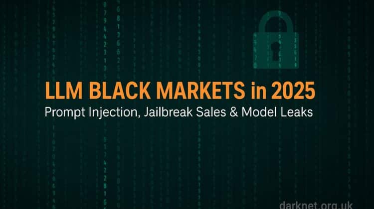 LLM Black Markets in 2025 - Prompt Injection, Jailbreak Sales & Model Leaks
