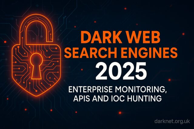 Dark Web Search Engines in 2025 – Enterprise Monitoring, APIs and IOC Hunting