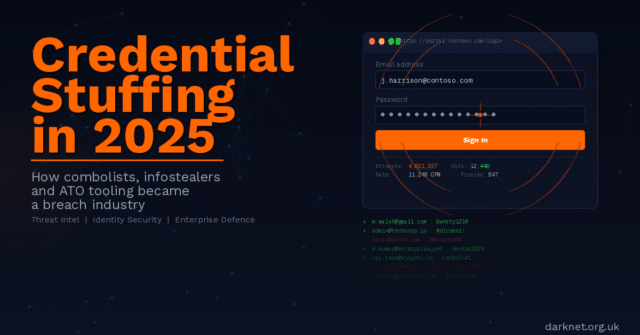 Credential Stuffing in 2025 - How Combolists, Infostealers and Account Takeover Became an Industry